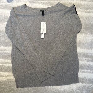 Aqua cashmere sweater